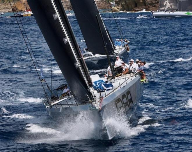 George David's American Rambler 88 at the start of the RORC Caribbean 600 © RORC / Tim Wright